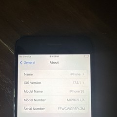 Apple iPhone SE 64GB Black Factory Unlocked MX9K2LL/A iOS Touchscreen
