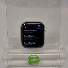 Unlocked Apple Watch Series 11 42MM Silver Aluminum MF8H4LW/A Face Only