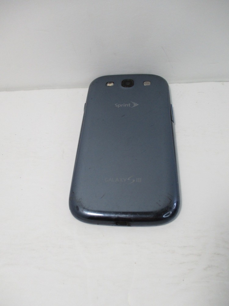 Samsung Galaxy S3 phone (Sprint) blue Cracked screen part only