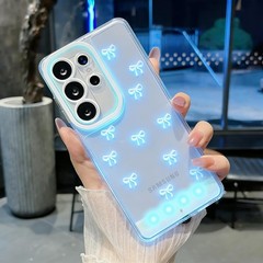 Samsung S26 Ultra Case Led Bowknot Protective Cover for Galaxy S26 Ultra 2025 –