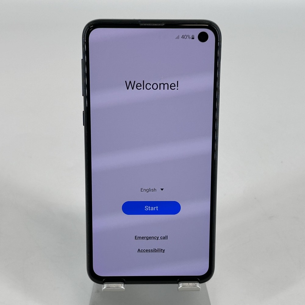 Samsung Galaxy S10e Prism Black 128GB Verizon – Good w/ Light Burn-In