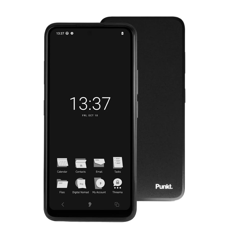 Punkt. MC02 5G Secure Smartphone with Apostrophy OS