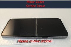 DEFECTIVE Samsung Galaxy Z Flip6 SM-F741U1 256GB Gray – Factory Unlocked 7636390