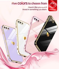 iPhone-8-Plus Case: for iPhone-7 Plus with Tempered Glass Screen Protector [2 Pc