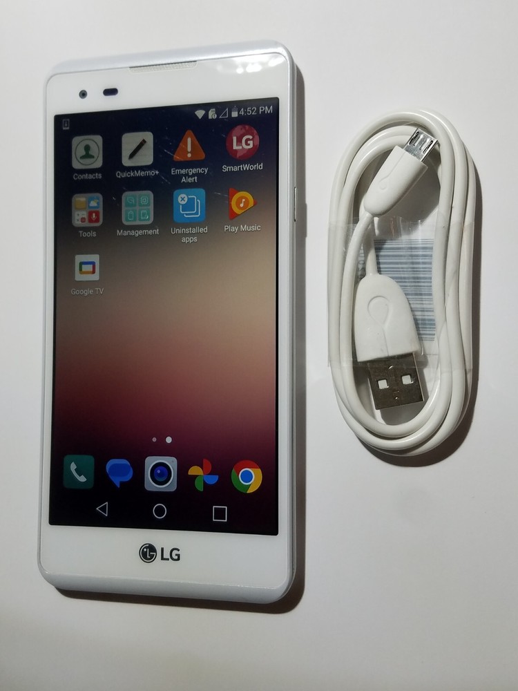 Boost Mobile Prepaid LG LGLS676ABB Tribute HD Slim Android Smart Cell Phone