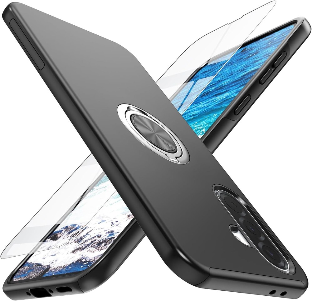 Galaxy A36 5G, A56 Case with Screen Protector, Hybrid 2 in 1 Protective Slim Fit