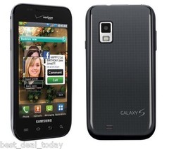 Samsung Galaxy S Fascinate SCH-I500-2GB -r* Black (Verizon)Cell Phone Good