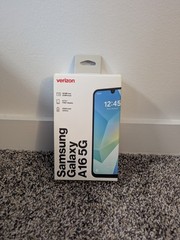 BRAND NEW SEALED BOX – Samsung Galaxy A16 5G, 128GB Blue Black – Verizon Prepaid