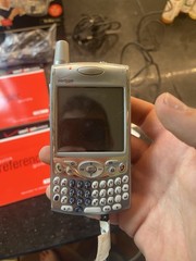 Vintage Verizon Treo 650 Working With Accessories And Box