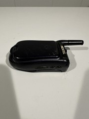 Motorola i90 C Silver/Navy Nextel Cell Phone SIM, W/ Battery No Charger