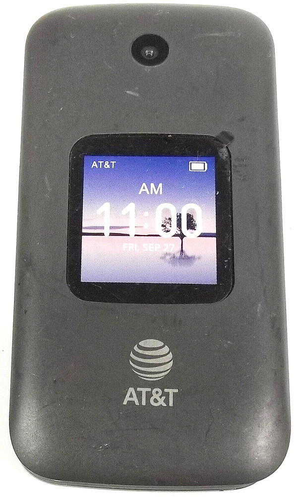 Alcatel SmartFlip 4052R – Gray and Black ( AT&T ) 4G LTE Flip Smartphone
