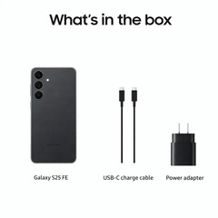 AT&T Samsung Galaxy S25 FE 128GB Black – New Open Box w/ Warranty – Cricket