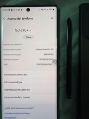 Samsung Galaxy Note10+ 5G SM-N976U 256GB Black 12GB RAM unlocked