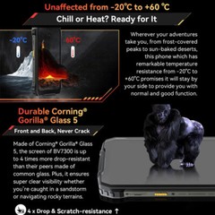 Global Blackview BV7300 4G Rugged Phone Android 14.0 Mobile Waterproof Dual SIM