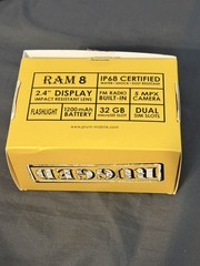 Plum Mobile E800Org Ram 8 Phone 4G NISB