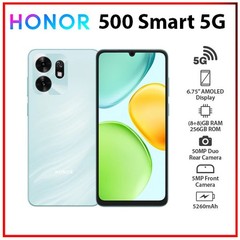 HONOR 500 Smart 8GB+256GB CYAN Dual SIM Octa Core Unlocked Android Cell Phone