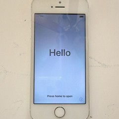 Apple iPhone SE 16GB White iOS Smartphone 8MP Camera “Hello” Setup No SIM