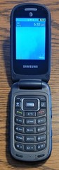 Samsung Rugby 3 III SGH-A997 – Gray and Black ( AT&T ) Cellular GSM Flip Phone