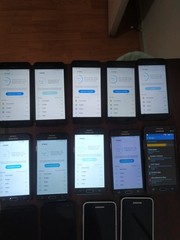 Lot of 14 Mixed model Samsung Galaxy J3 SM-J337V/ SM-J327V and J2 SM-J260A 16GB