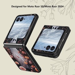 Motorola Moto Razr 2024 / Moto Razr 50 Phone Case – Slim Hard PC Cover, Forest G