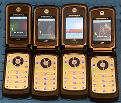 Motorola i776 – Brown and Silver (Boost Mobile) Very Rare, Each Sold Separately