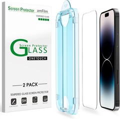 2PCS Screen Protector for iPhone 14 Pro Max 6.7 Inch Anti Scratch Case Friendly