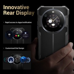 FOSSiBOT F109 5G 4G Rugged Phone Dual Screen Android 14 Dual SIM Mobile Unlocked
