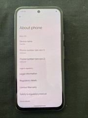 Google Pixel 8a – 128 GB – Obsidian (Unlocked) Good Condition Managed by Walmart