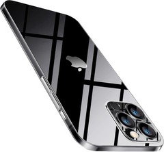 iPhone 16 Pro Max Slim Case, Paper-Thin Transparent Finish Skin Back Case 6.9 In