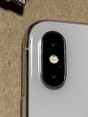 Apple iPhone X 256GB Silver (Unlocked) A1865 (CDMA + GSM) READ