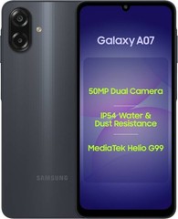 SAMSUNG Galaxy A07 LTE Factory Unlocked Dual SIM 4GB RAM 64GB STORAGE-BLACK