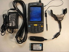 SYMBOL MOTOROLA MC7094-PKCDJRHA7WR BARCODE SCANNER GSM CELLULAR BLUETOOTH WI-FI