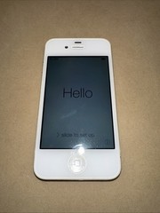 Apple iPhone 4 8GB White AT&T MD197LL/A Model A1332 IMEI Unlocked