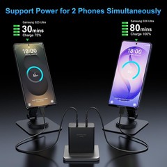 10FT Cable with 45W USB-C Fast Charger Block for Samsung Galaxy S26/S25