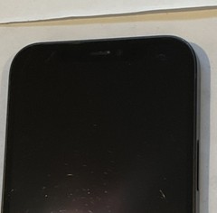 USED BLACK GSM UNLOCKED iPhone 12, 64GB A2172 MGF43LL/A WITH 85% BATTERY HEALTH
