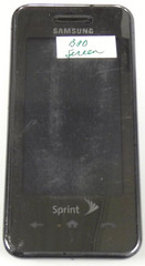 Samsung Instinct SPH-M800 / M800B – Black ( Sprint ) Rare Cellular Phone
