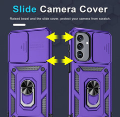 For Samsung Galaxy A26 5G Purple Case Heavy Duty Shockproof Protective Cover