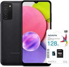 NEW Samsung Galaxy A03S 32GB World Unlocked 6.5″ Black + Free MicroSD card
