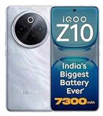 iQOO Z10 5G (Silver,12GB RAM 256GB)Snapdragon 7s Gen 3 Processor Global Version.