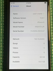 Apple iPhone 8 64GB Unlocked Smartphone Space Gray A1905 (GSM)