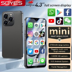 SOYES New XS18 PRO 4.3″ Mini Android Phone Dual SIM Dual Standby 4G Smartphone