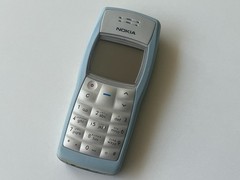 Original Nokia 1100 -Rare Sky Blue Retro Color (Unlocked) GSM Mobile phone