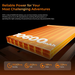Very Cost-Effective 4G Smart Phone 6.5 Inch 10600Mah 4+128GB 64MP Dual Sim Andro