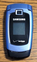 Samsung Snap SCH-U340 – Blue and Black ( Verizon ) Cellular Flip Phone