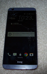HTC Desire 626S 4G LTE GSM Cell Phone Unlocked crckd screen WORKS