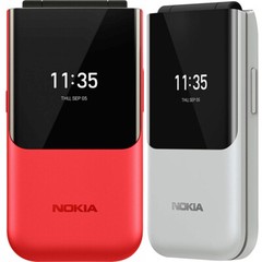 Original Nokia 2720 Flip 2019 Dual-core Unlocked LTE 4G Dual SIM Mobile Phone