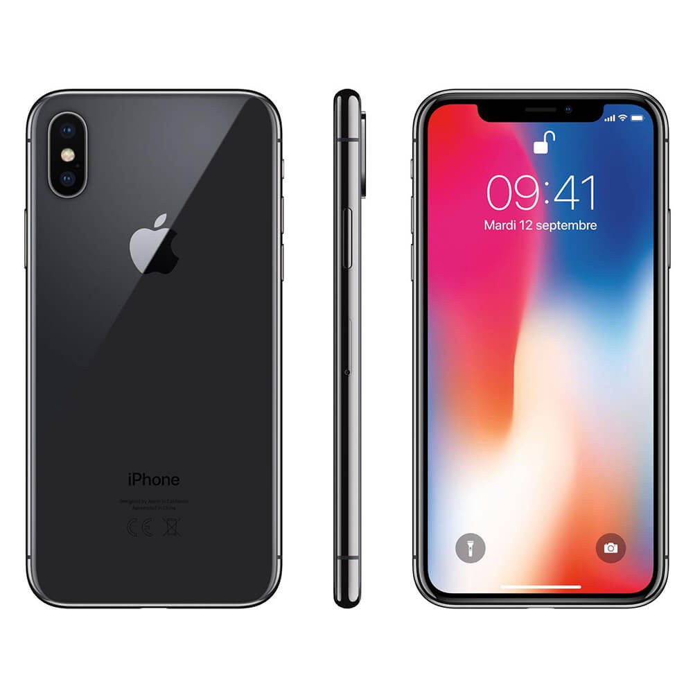 !New Sealed! Apple iPhone X 256GB A1865 UNLOCKED Smartphone 256GB BLK Brand