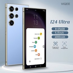 I24 Ultra Android 13 Smartphone 6.8″HD Display 6000mAh ROM Mobile Phone 8+256GB