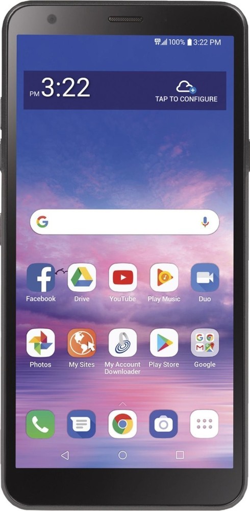 Simple Mobile LG Journey 4G LTE Prepaid Smartphone (Locked) – Black – 16GB -…