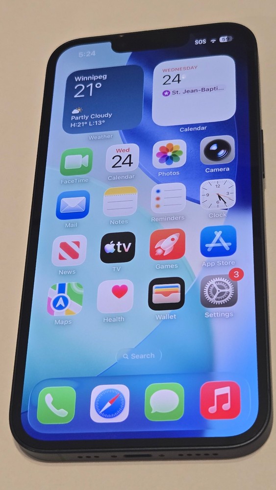 Apple iPhone 14 – 256GB (Midnight) Unlocked
